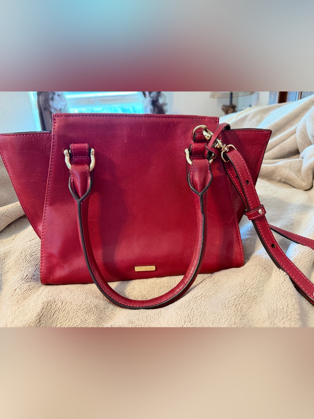 Brahmin Mini Priscilla Fuchsia Topsail